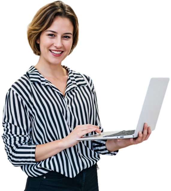 digital agency professional working on website development